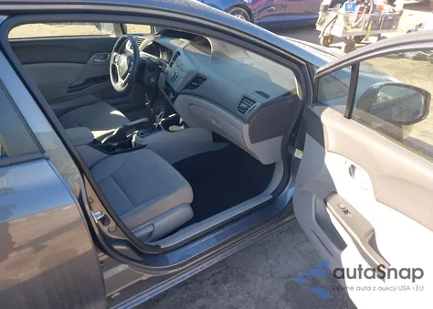 2012 Honda Civic Lx from USA, damaged, VIN 19XFB2F55CE313821